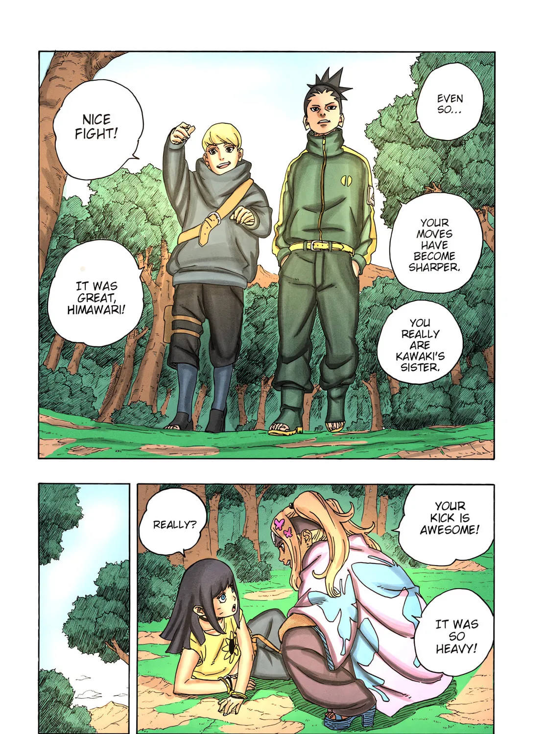 Read Boruto: Two Blue Vortex (Fan Colored) (Colored) chapter 1 image 51 on Lezhin