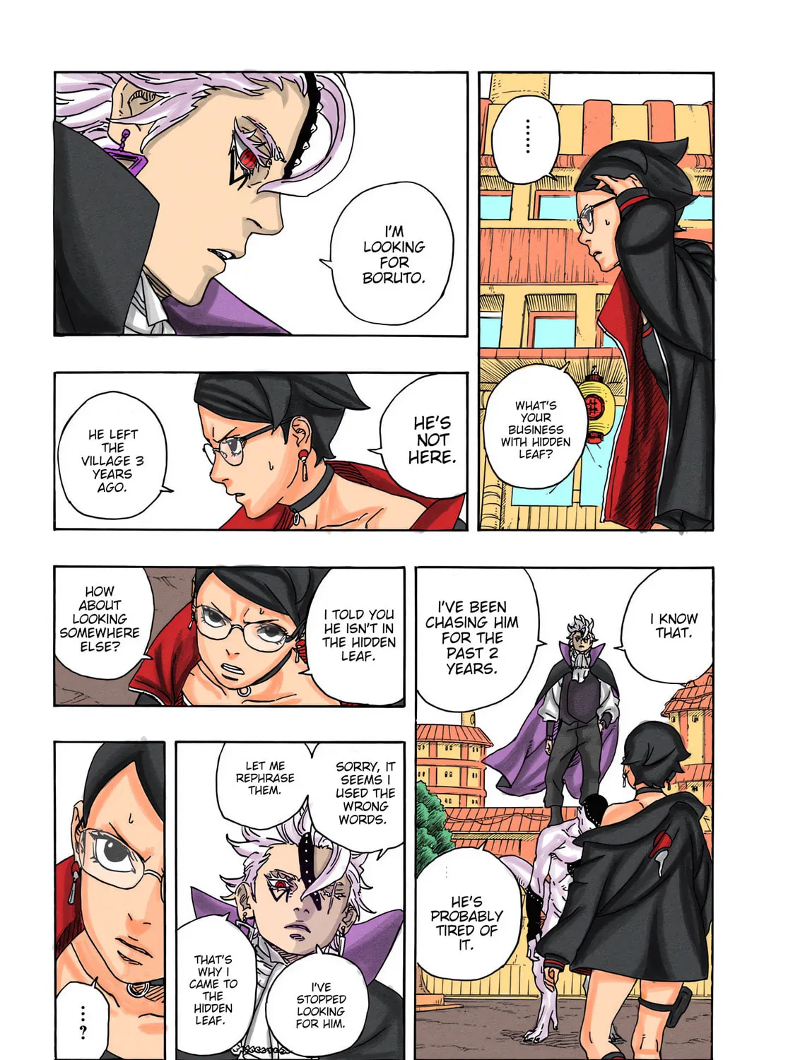 Read Boruto: Two Blue Vortex (Fan Colored) (Colored) chapter 1 image 83 on Lezhin