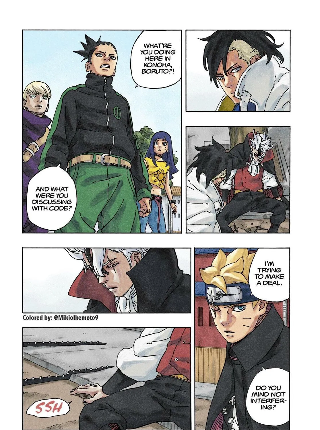 Read Boruto: Two Blue Vortex (Fan Colored) (Colored) chapter 3 image 58 on Lezhin
