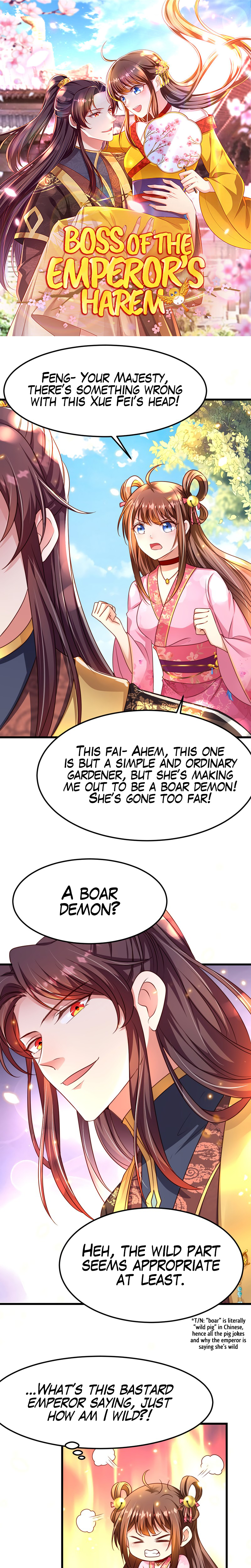Boss of the Emperor's Harem Chapter 14 page 2 - 