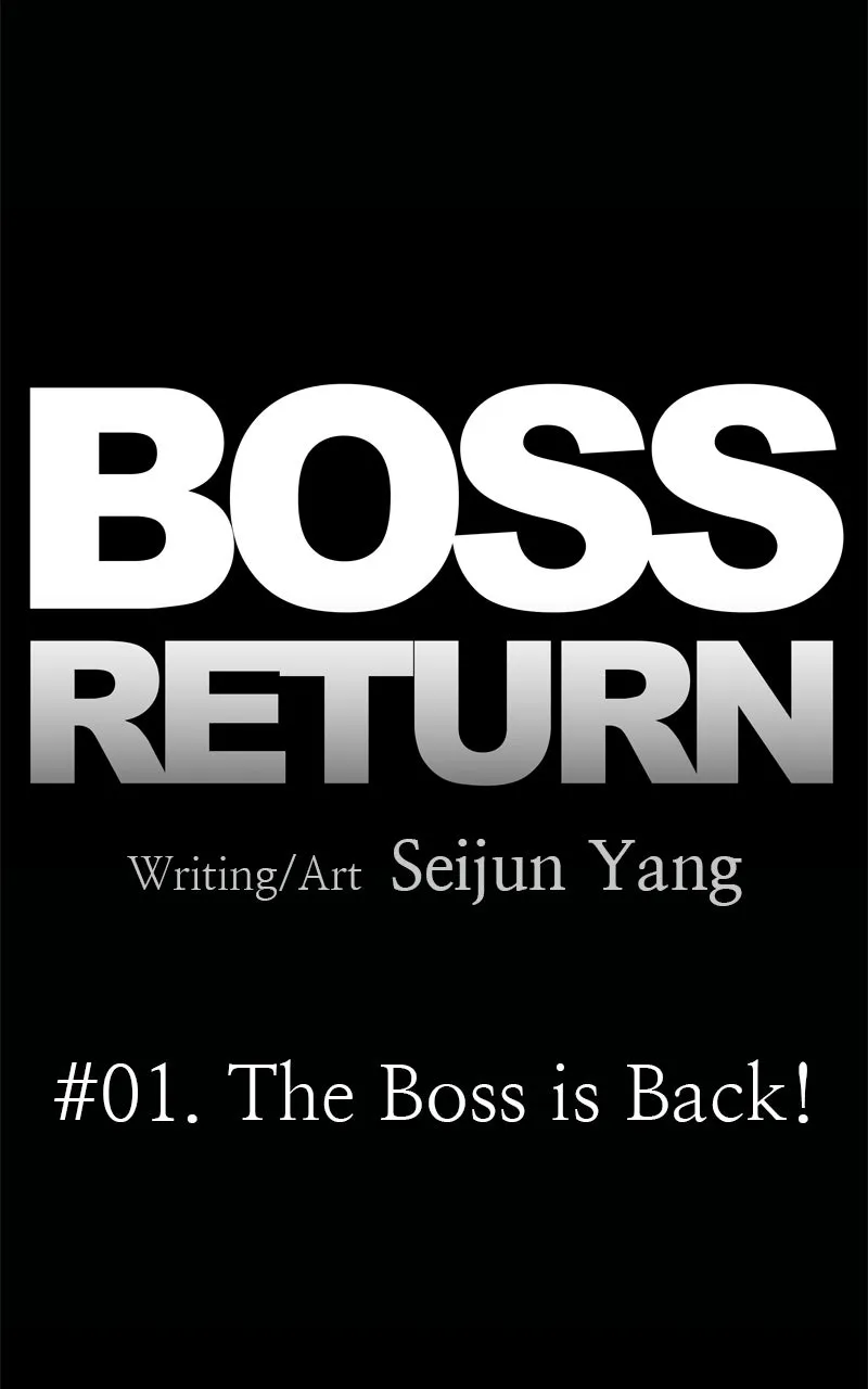 Read BOSS RETURN chapter 1 image 24 on Lezhin