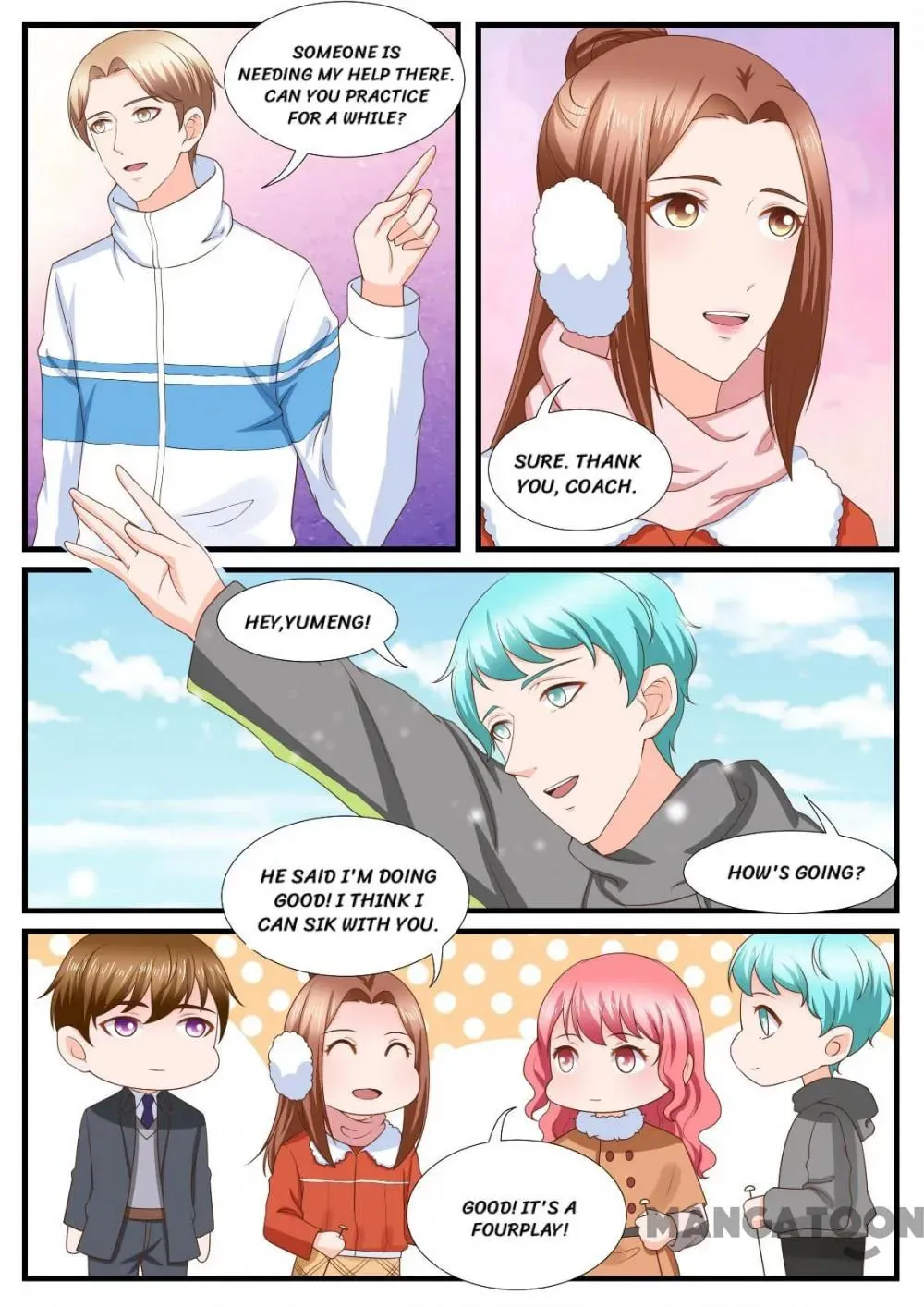Read Boss, You Need a Spanking chapter 279 image 0 on Lezhin