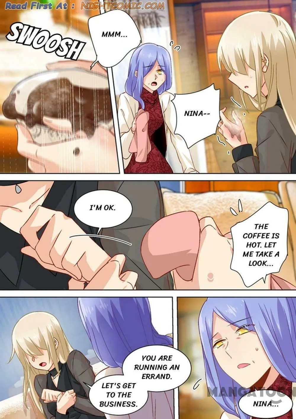 Read Bossy President chapter 112 image 1 on Lezhin