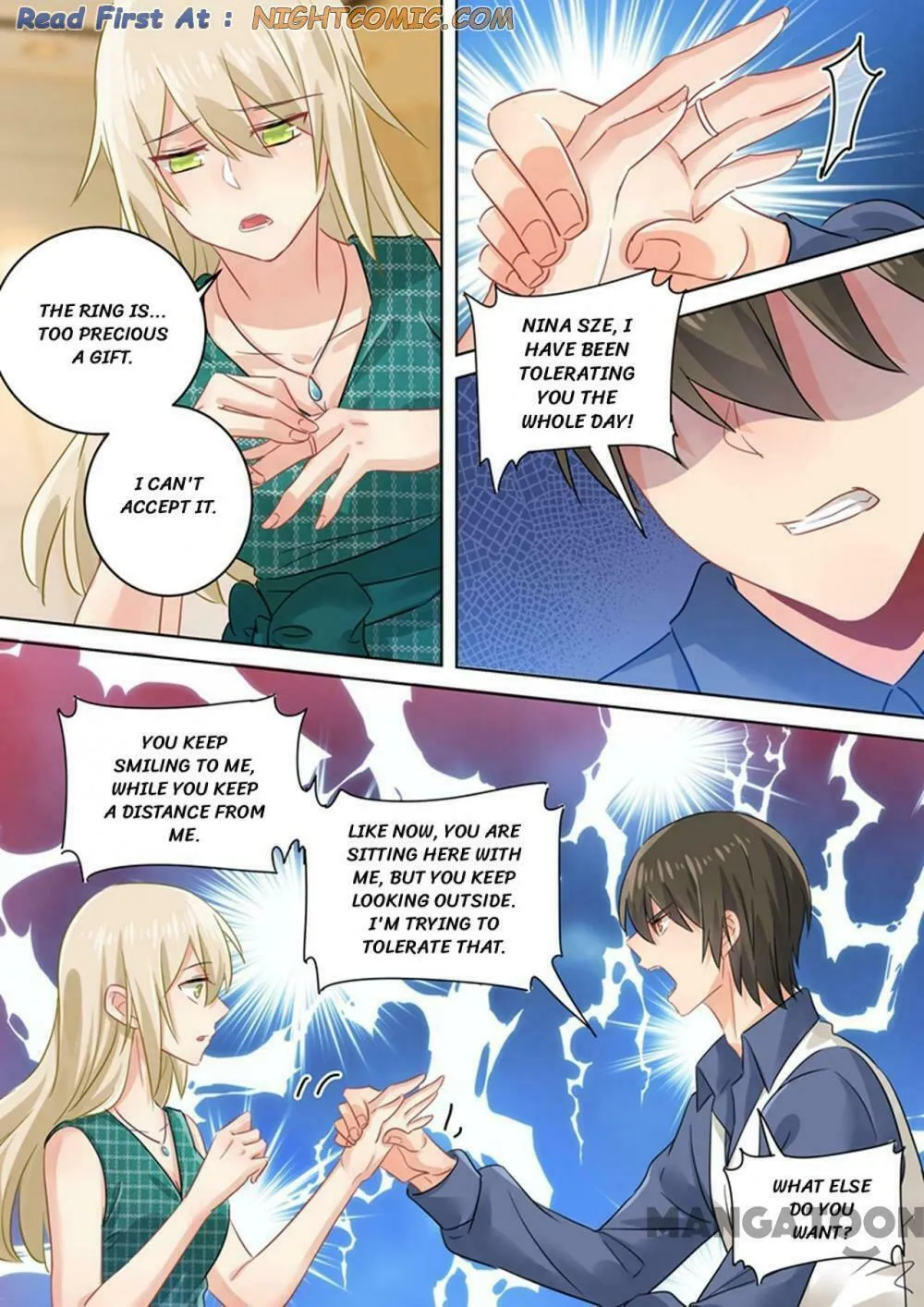 Read Bossy President chapter 124 image 1 on Lezhin