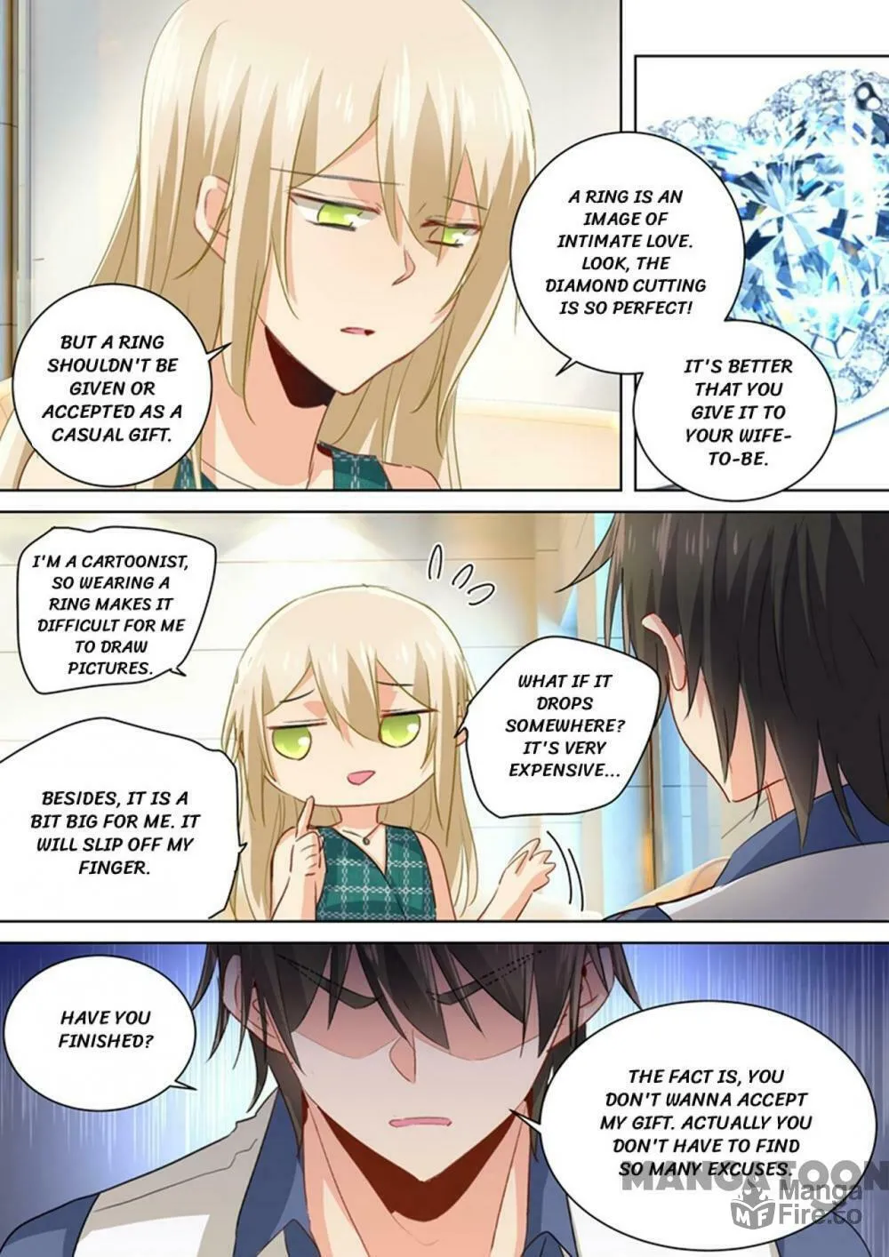 Read Bossy President chapter 124 image 2 on Lezhin