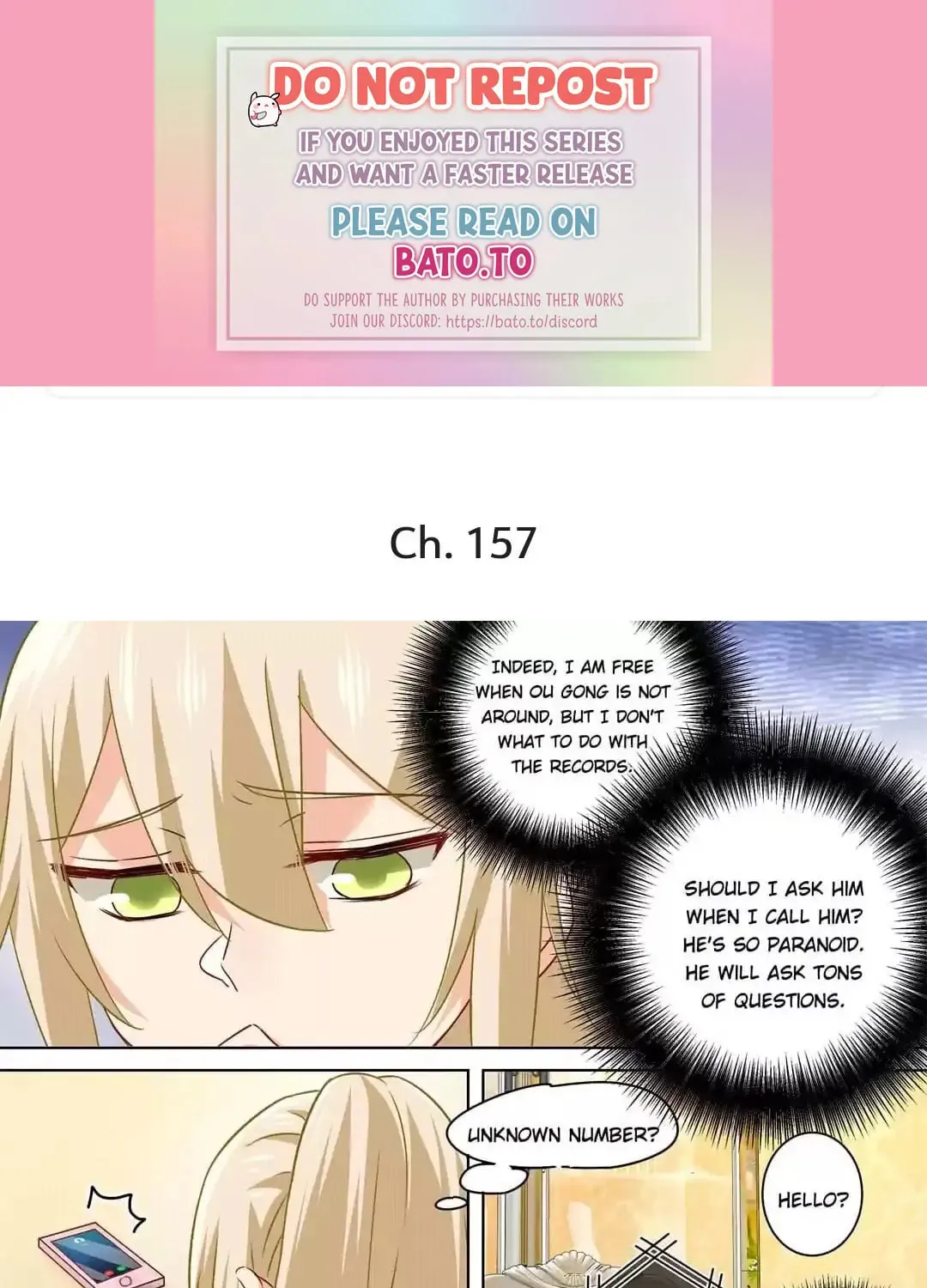 Read Bossy President chapter 157 image 0 on Lezhin