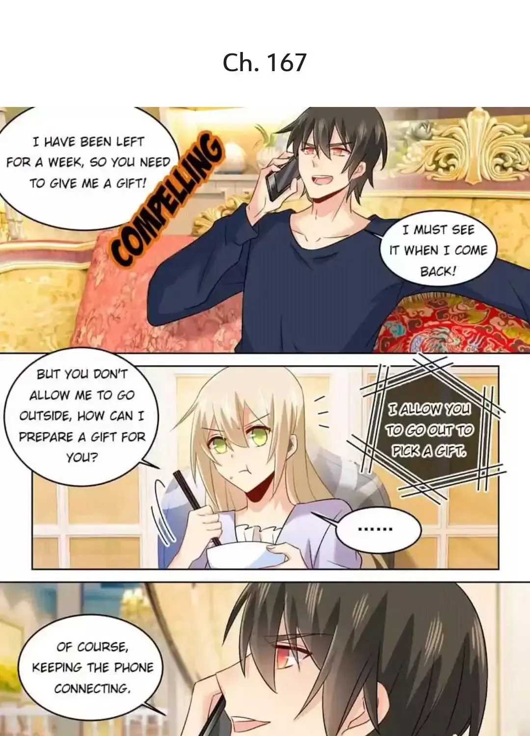 Read Bossy President chapter 167 image 1 on Lezhin