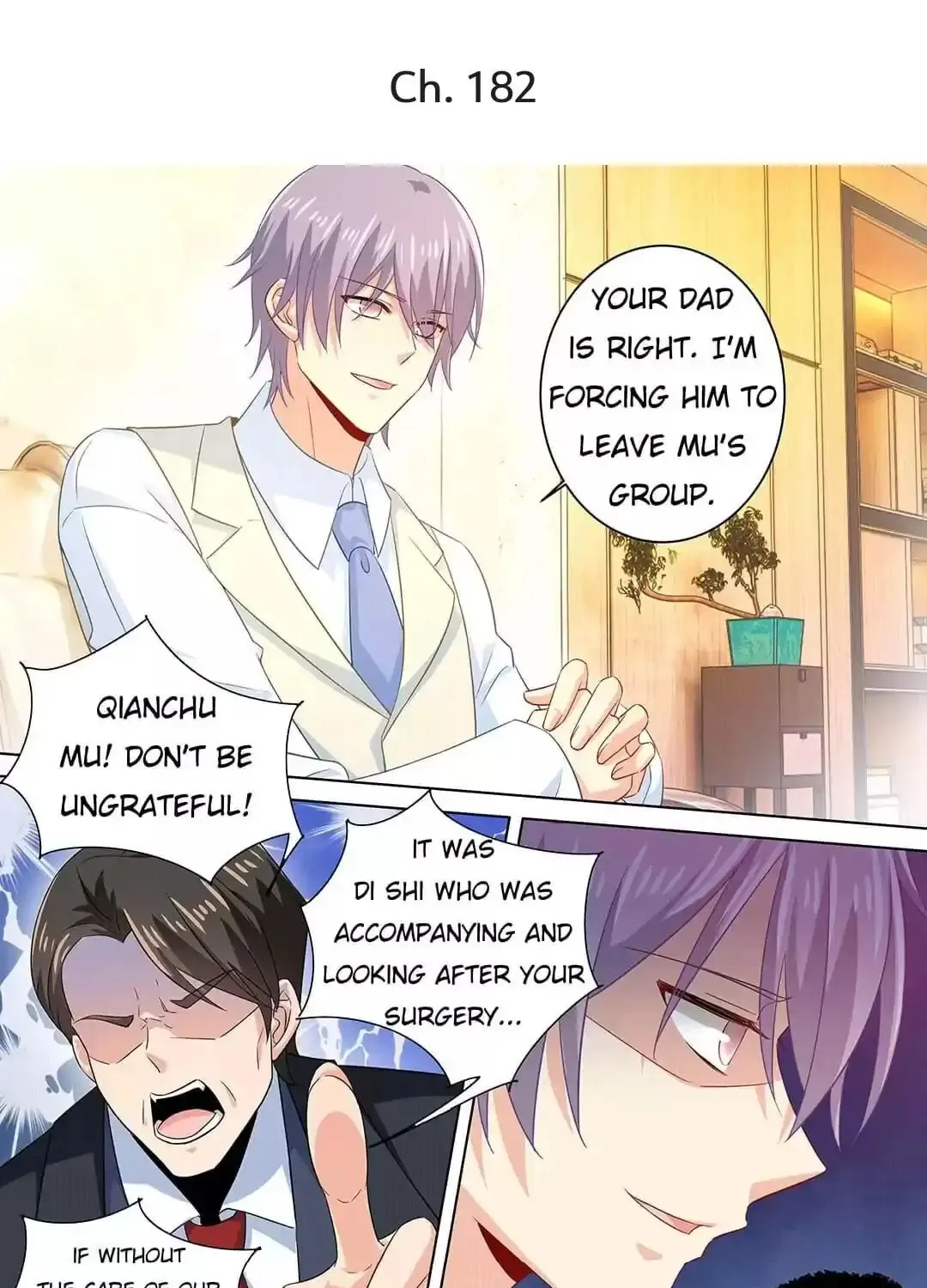 Read Bossy President chapter 182 image 1 on Lezhin