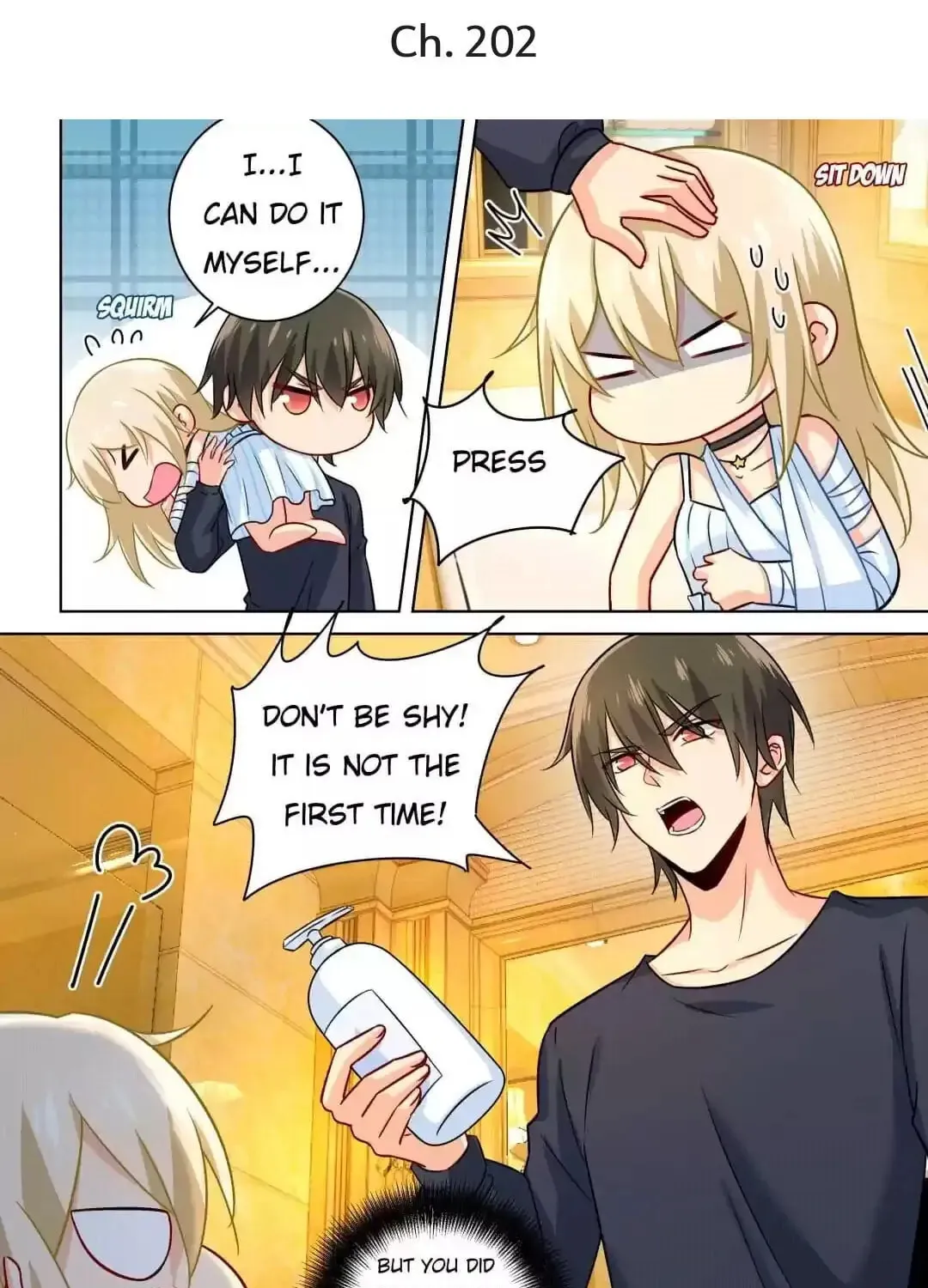 Read Bossy President chapter 202 image 1 on Lezhin