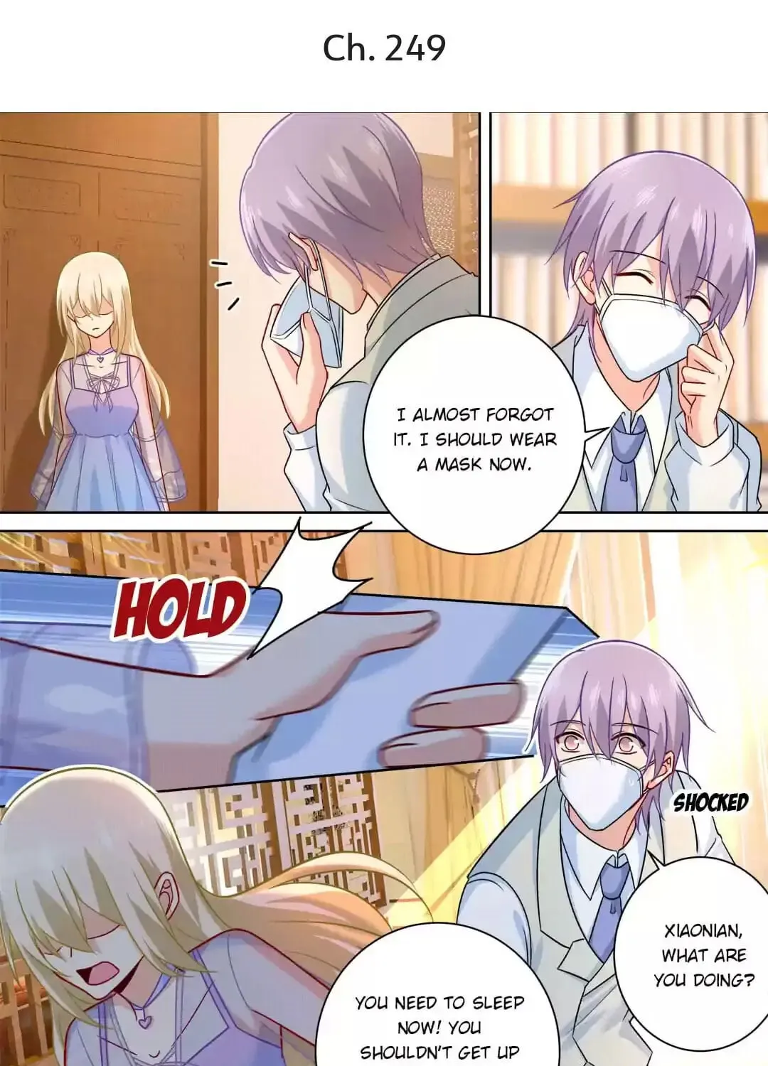 Read Bossy President chapter 249 image 1 on Lezhin