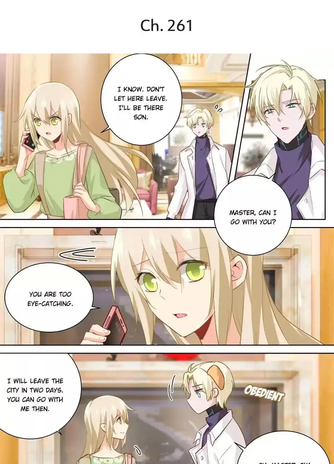 Read Bossy President chapter 261 image 1 on Lezhin