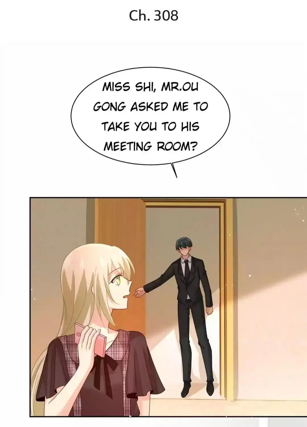 Read Bossy President chapter 308 image 1 on Lezhin