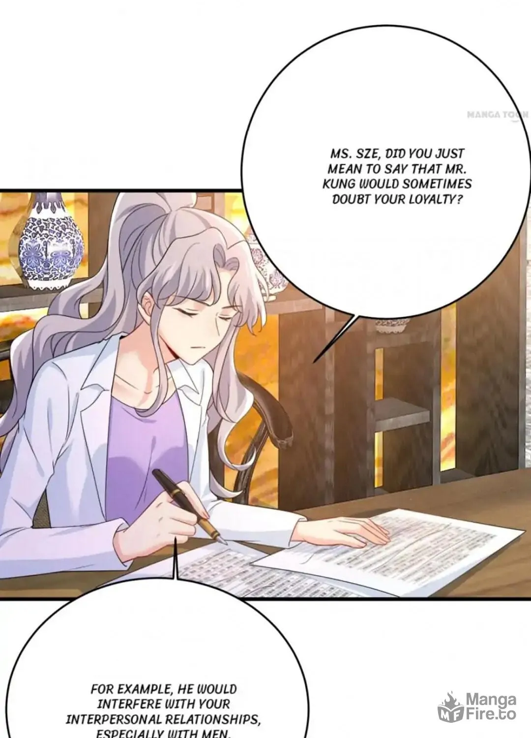 Read Bossy President chapter 400 image 5 on Lezhin