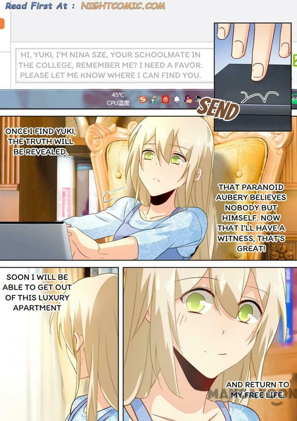 Read Bossy President chapter 96 image 0 on Lezhin