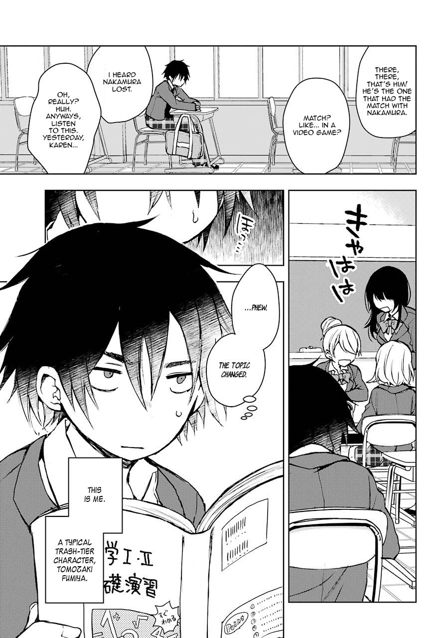 Bottom-Tier Character Tomozaki-kun Chapter 1 page 3 - 