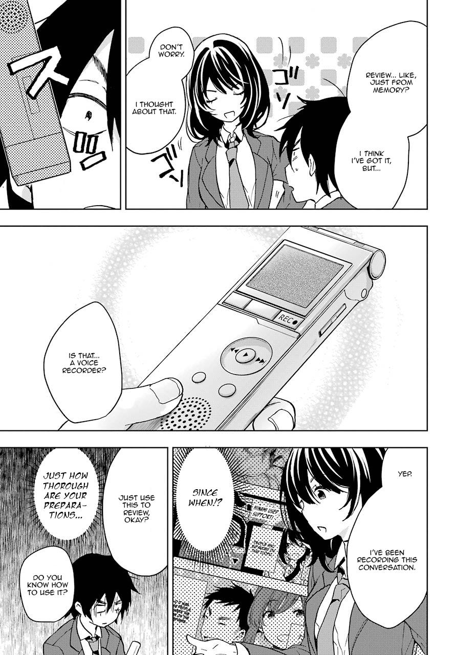Bottom-Tier Character Tomozaki-kun Chapter 4 page 21 - 