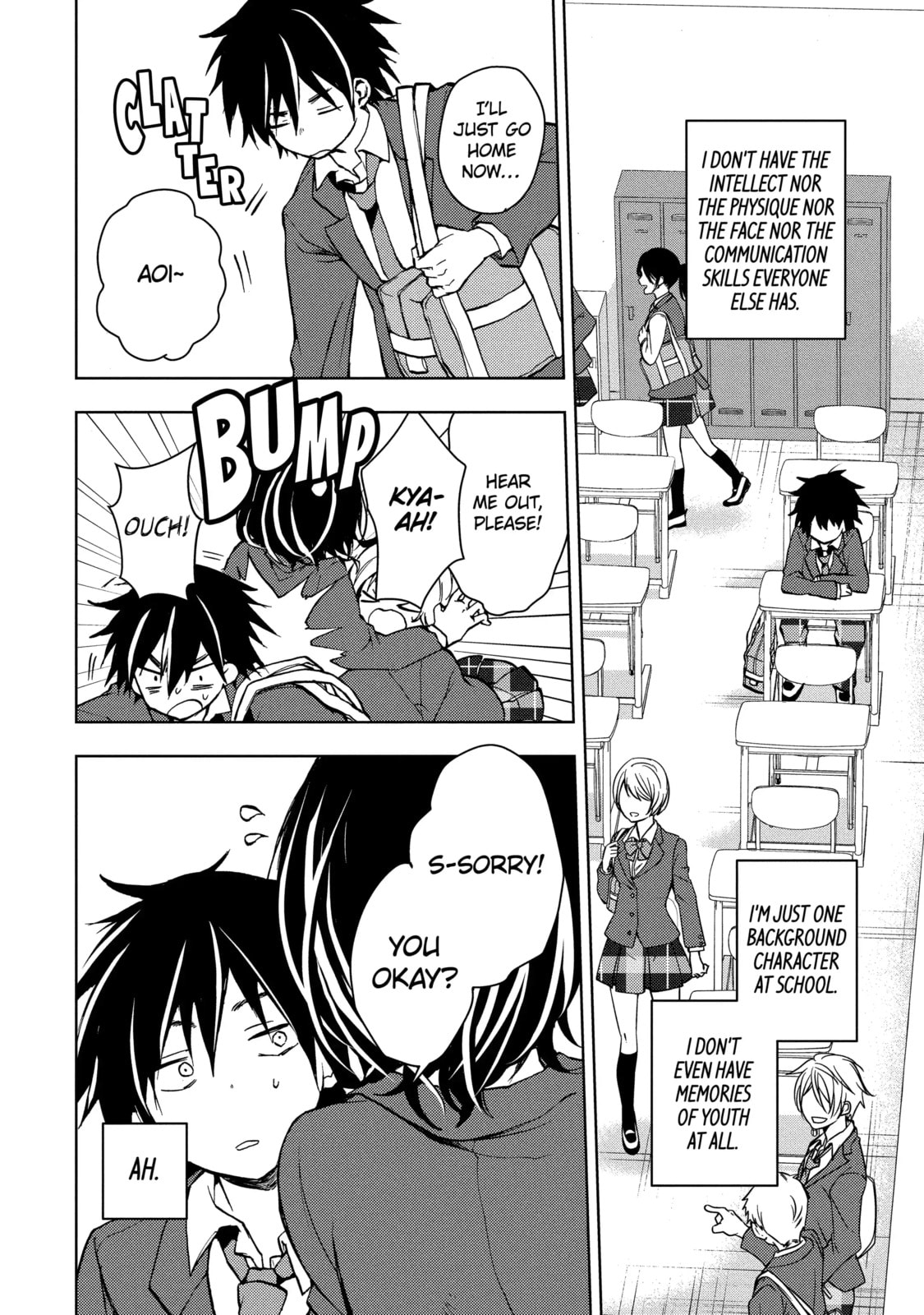 Read Bottom-tier Character Tomozaki chapter 1.1 image 5 on Lezhin