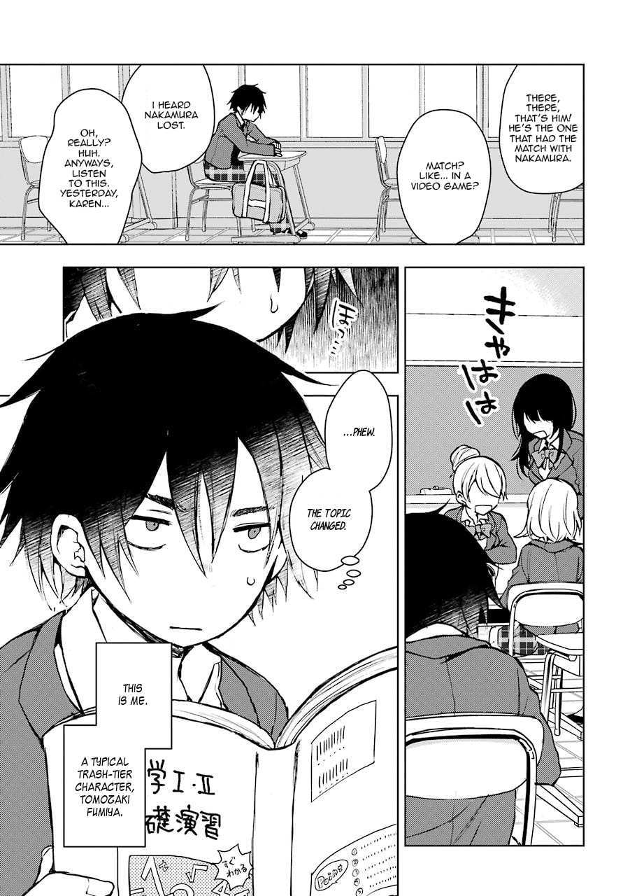 Read Bottom-tier Character Tomozaki chapter 1 image 2 on Lezhin