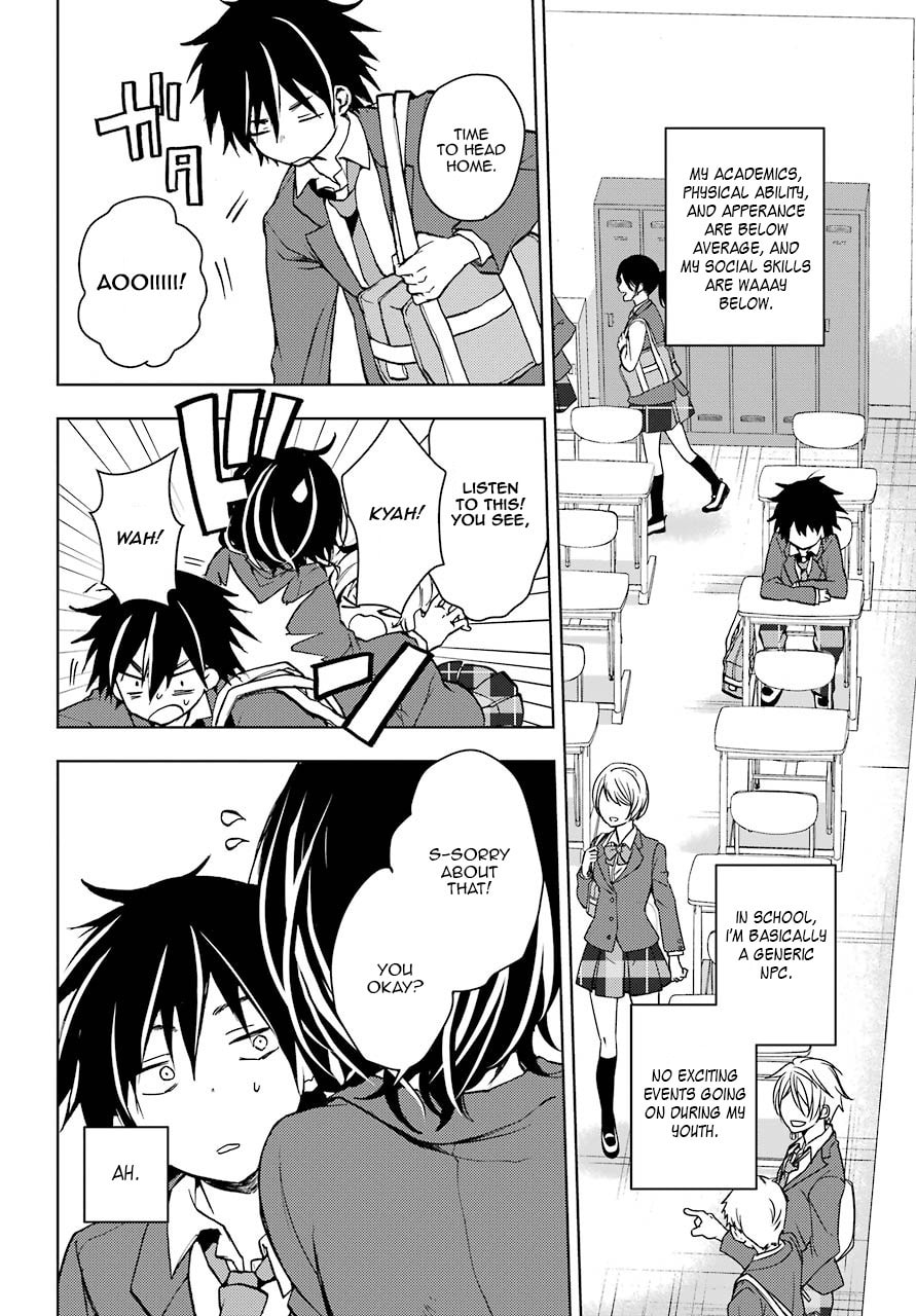 Read Bottom-tier Character Tomozaki chapter 1 image 3 on Lezhin