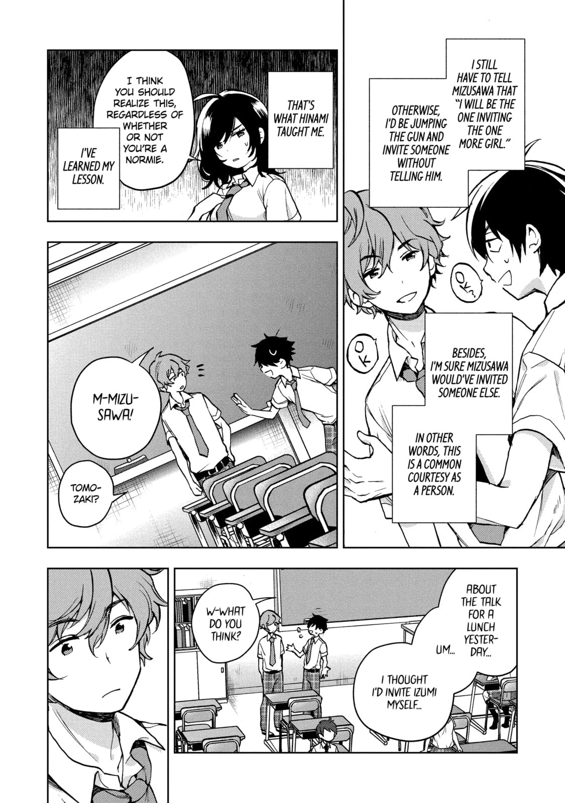 Read Bottom-tier Character Tomozaki chapter 11.3 image 1 on Lezhin