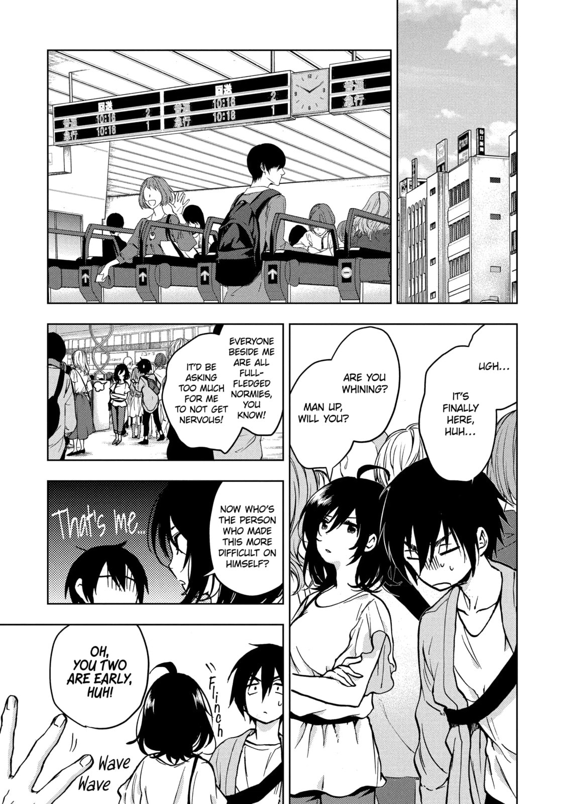 Read Bottom-tier Character Tomozaki chapter 12.1 image 12 on Lezhin