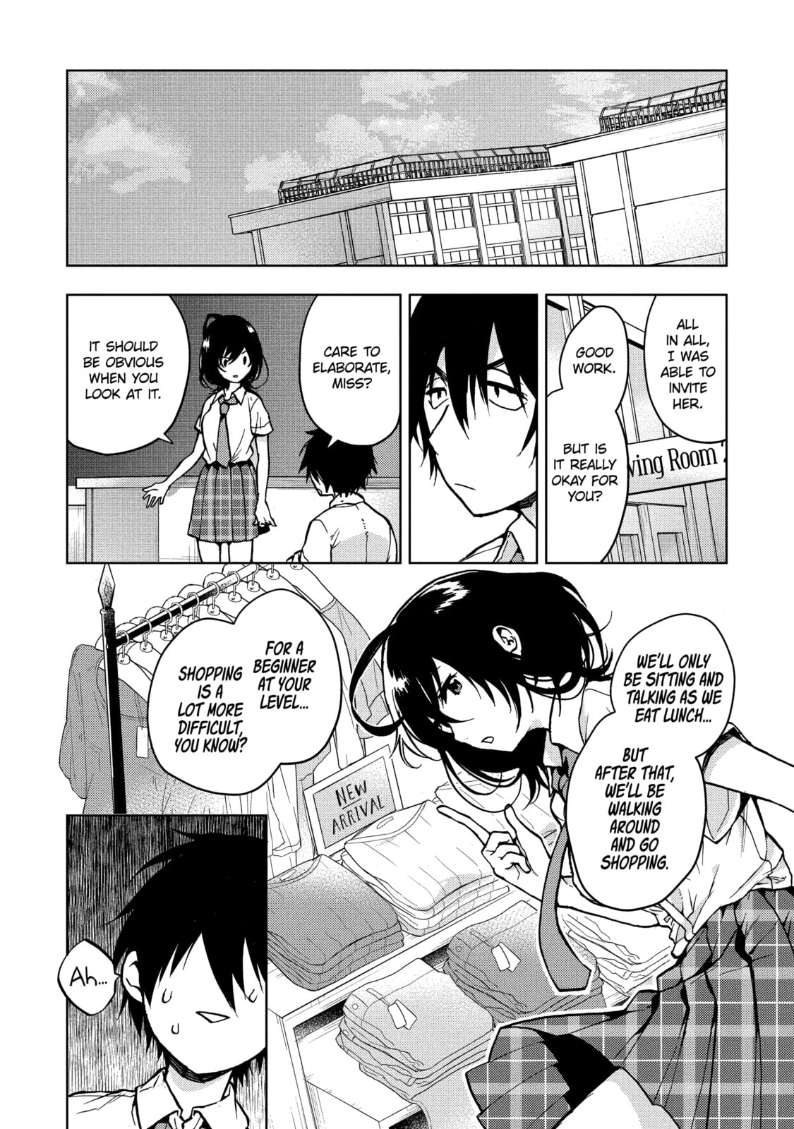 Read Bottom-tier Character Tomozaki chapter 12.1 image 2 on Lezhin