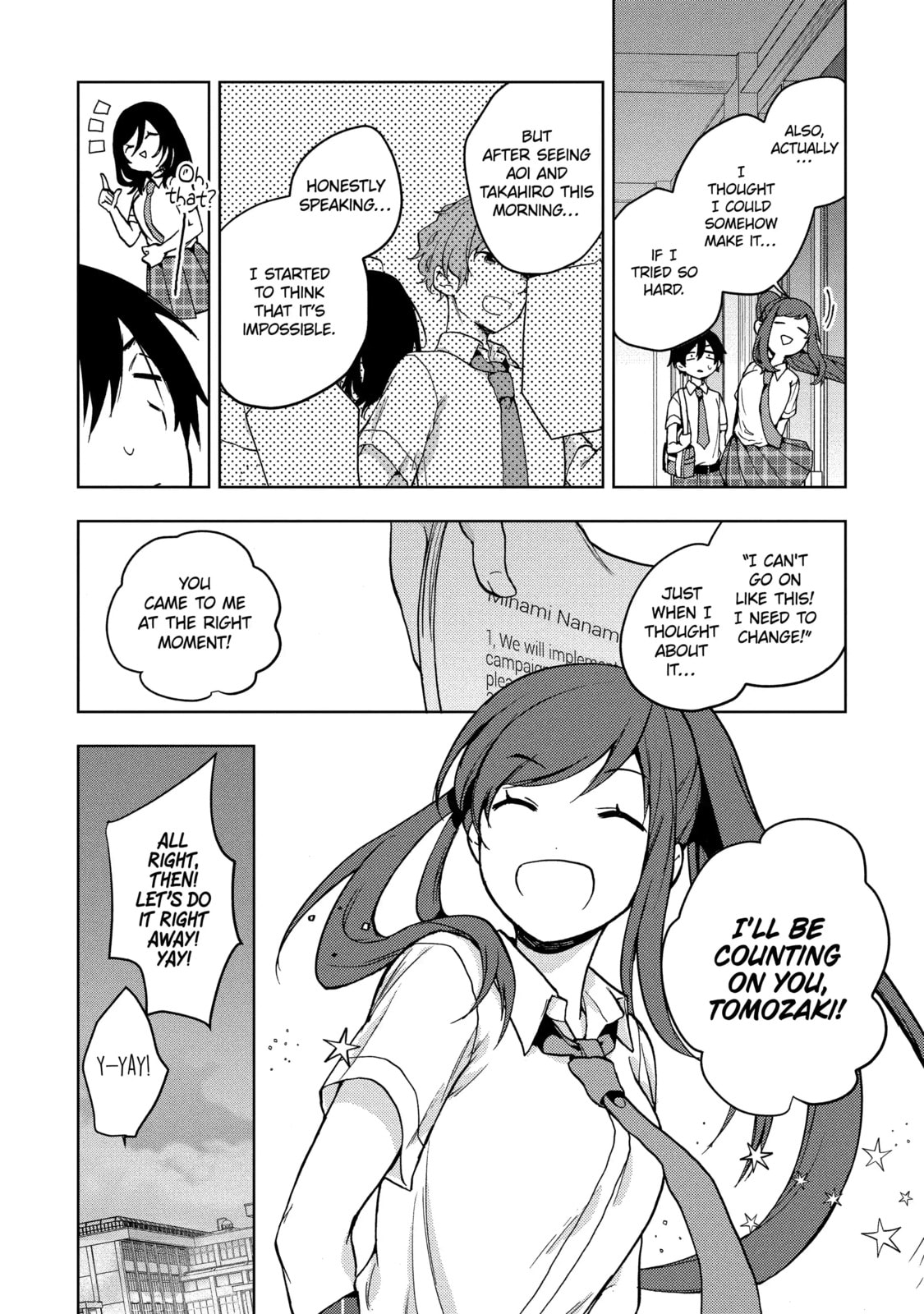 Read Bottom-tier Character Tomozaki chapter 14.3 image 3 on Lezhin