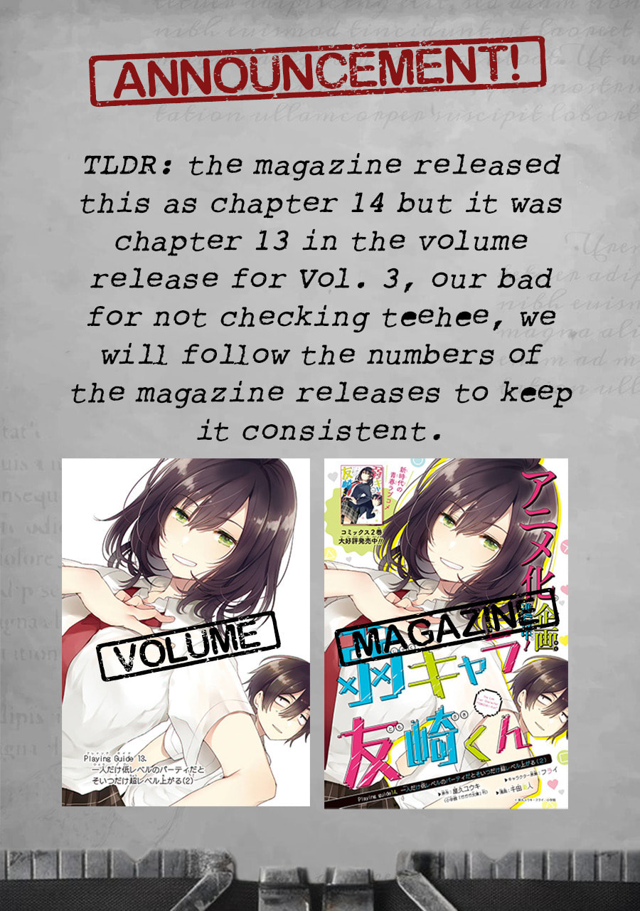 Read Bottom-tier Character Tomozaki chapter 14 image 1 on Lezhin