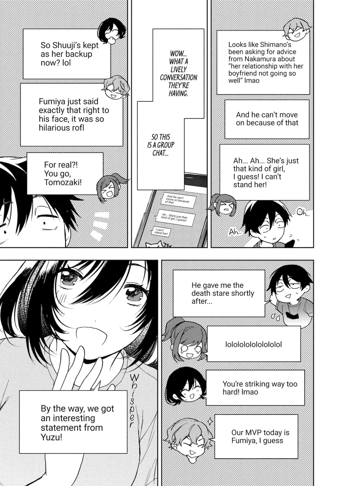 Read Bottom-tier Character Tomozaki chapter 23.3 image 7 on Lezhin