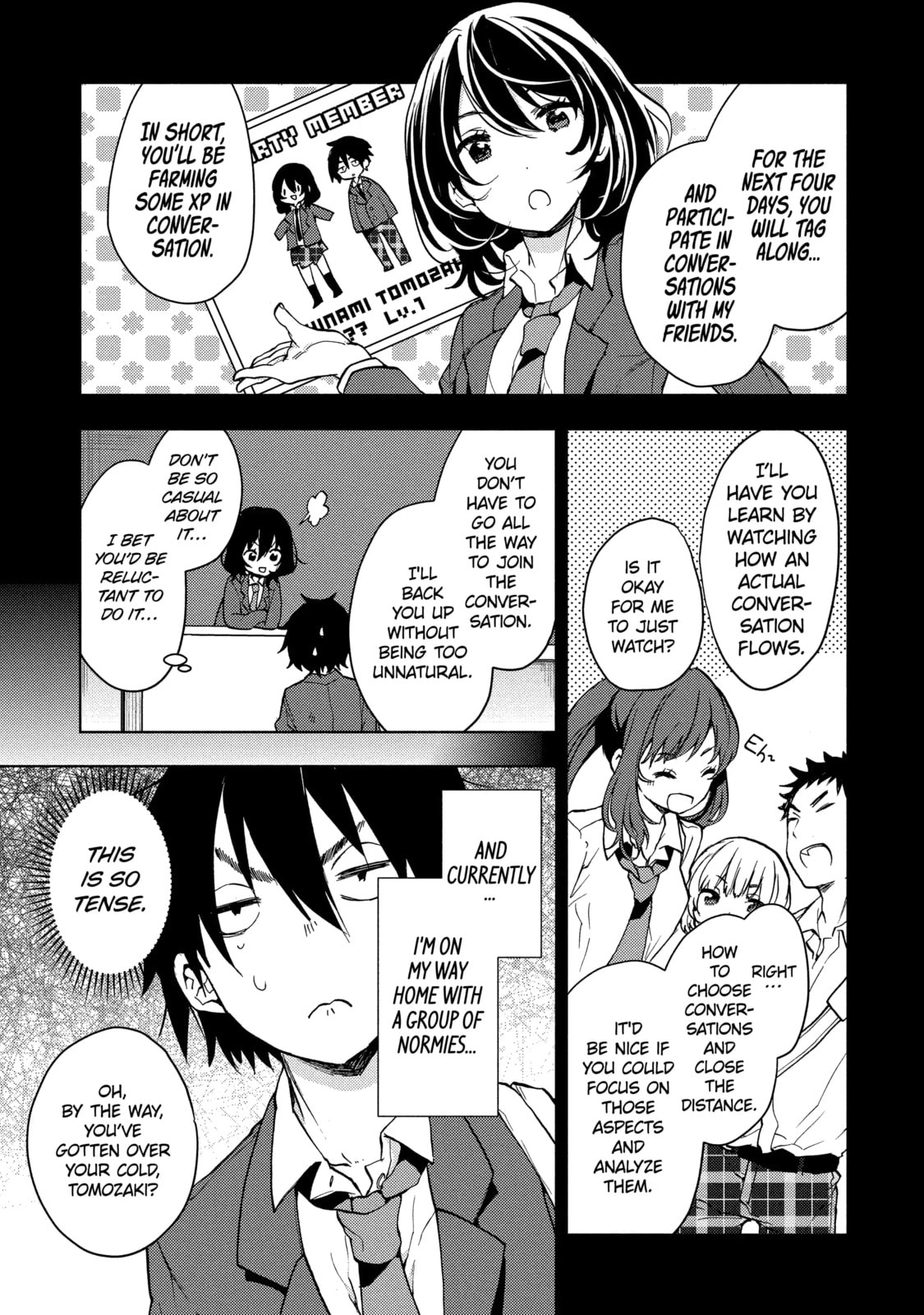 Read Bottom-tier Character Tomozaki chapter 3.2 image 1 on Lezhin