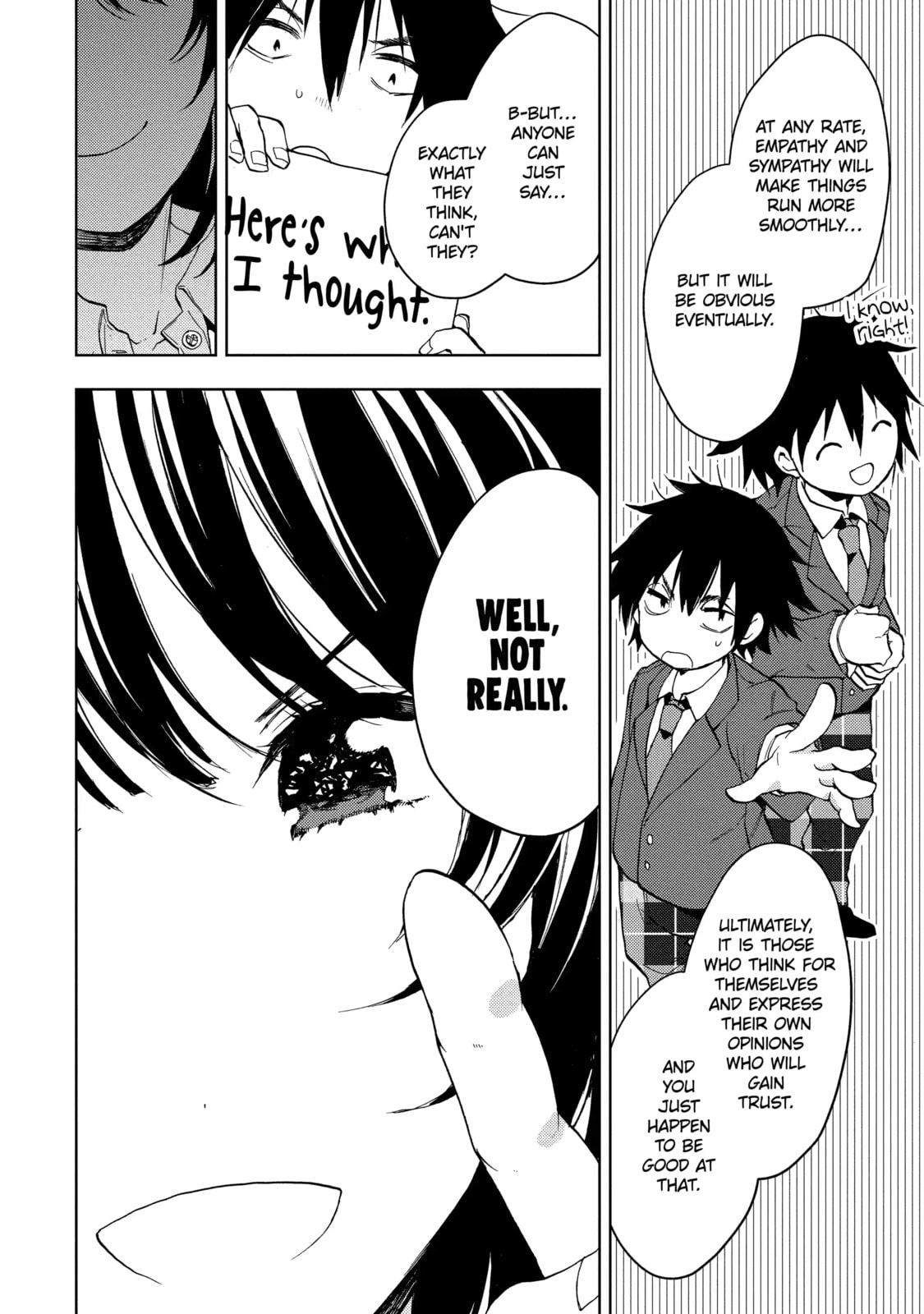 Read Bottom-tier Character Tomozaki chapter 4.1 image 3 on Lezhin