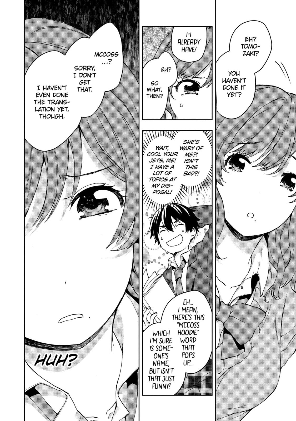 Read Bottom-tier Character Tomozaki chapter 7.2 image 1 on Lezhin