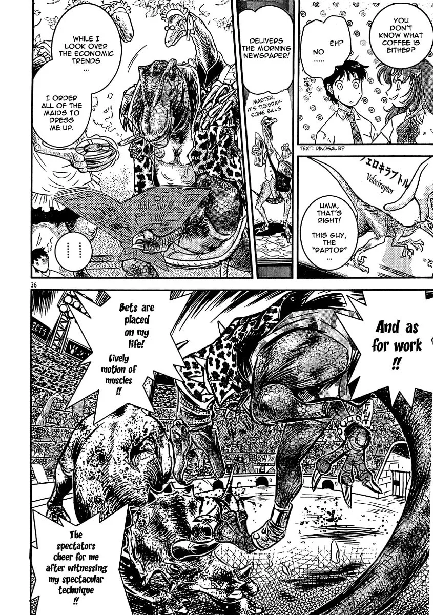 Read Boukun Tyrano-san chapter 0 image 33 on Lezhin