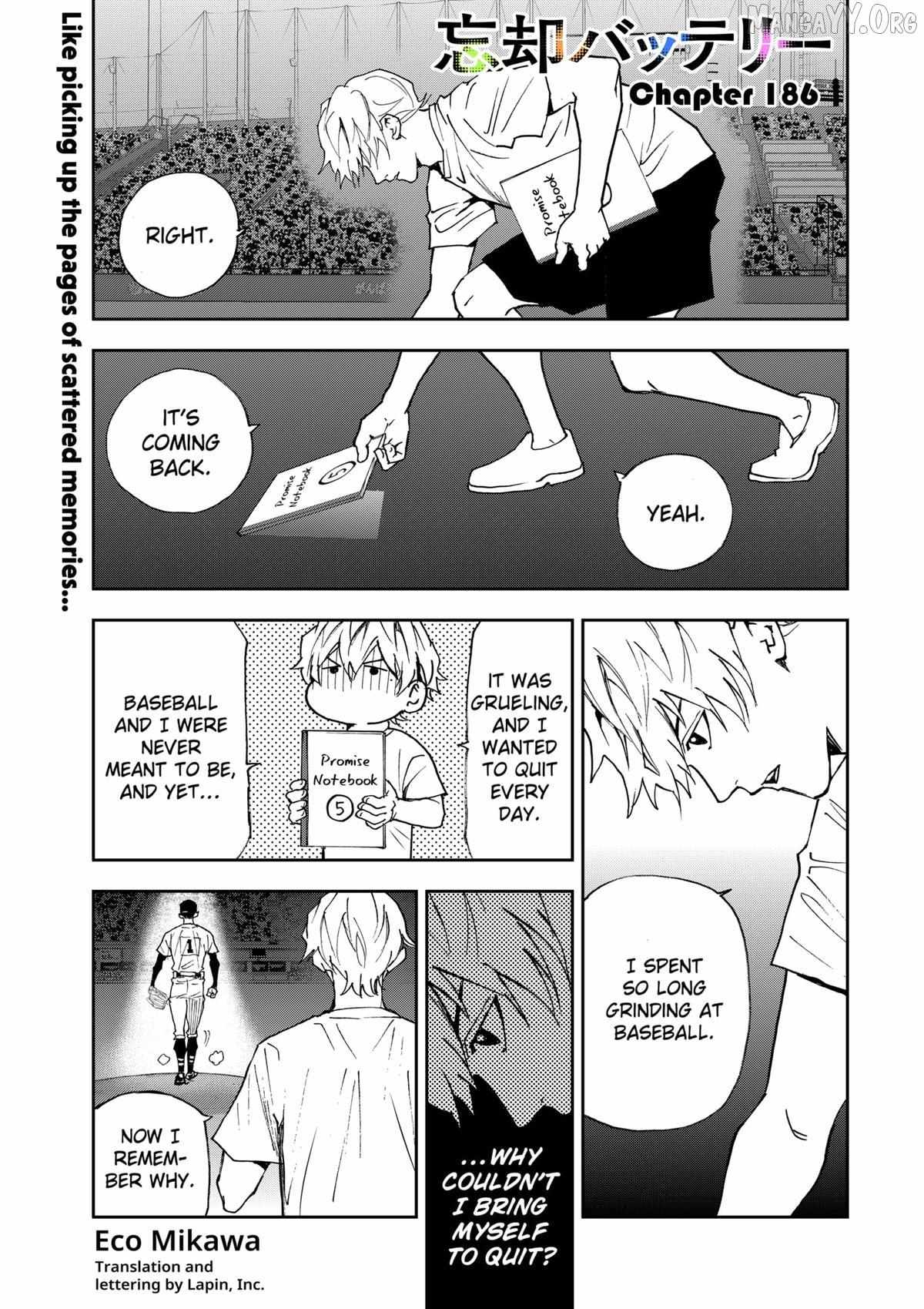 Read Boukyaku Battery chapter 186 image 1 on Lezhin