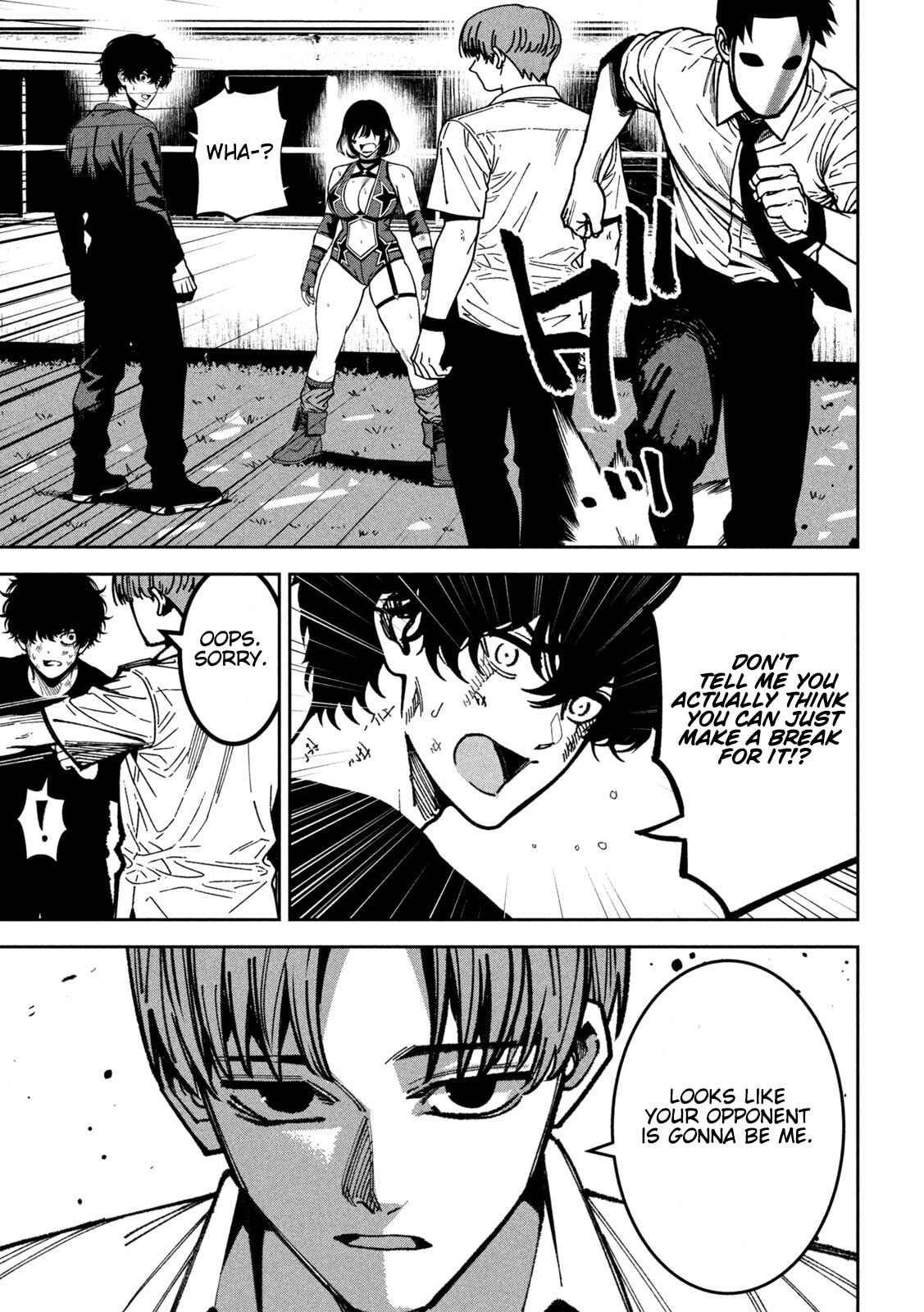 Read Bouryoku Banzai chapter 55 image 12 on Lezhin
