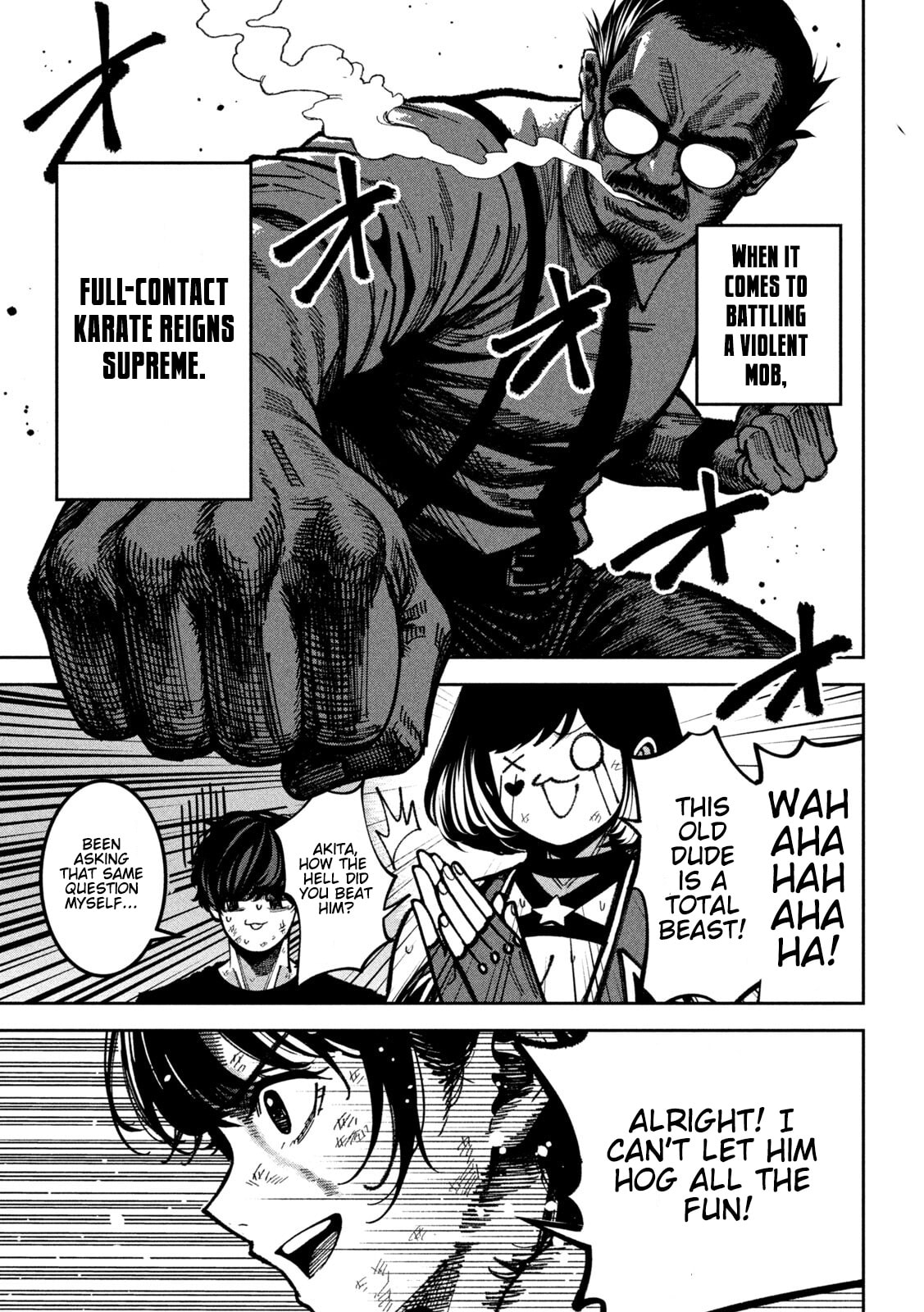 Read Bouryoku Banzai chapter 55 image 8 on Lezhin
