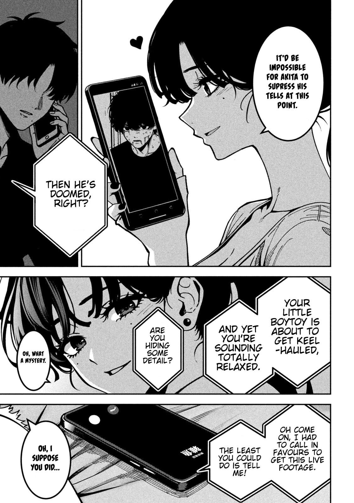 Read Bouryoku Banzai chapter 56 image 12 on Lezhin