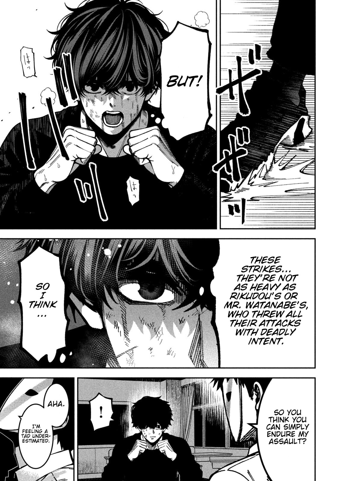 Read Bouryoku Banzai chapter 56 image 4 on Lezhin