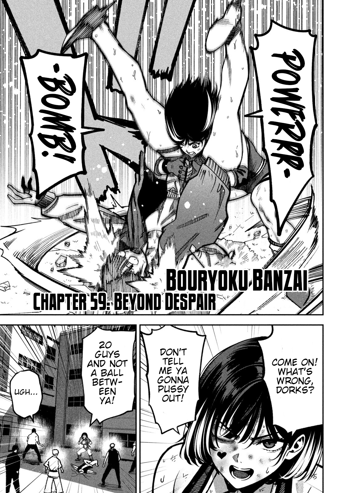 Read Bouryoku Banzai chapter 59 image 1 on Lezhin