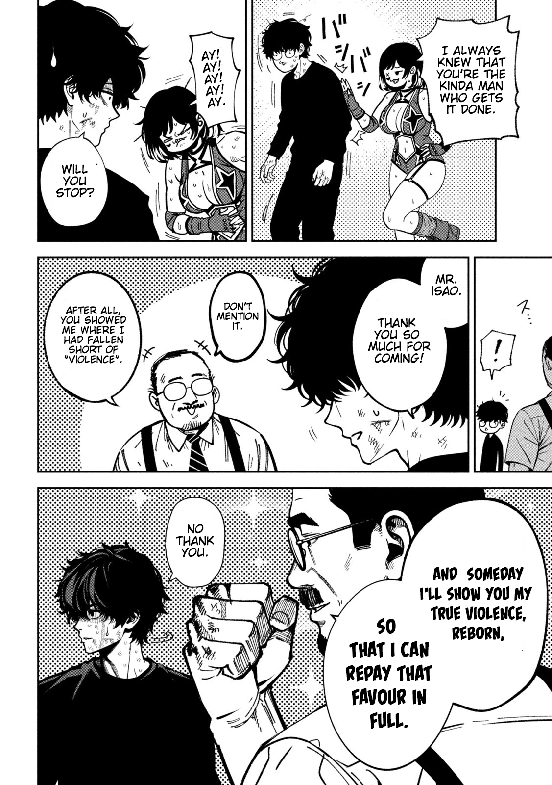 Read Bouryoku Banzai chapter 59 image 10 on Lezhin