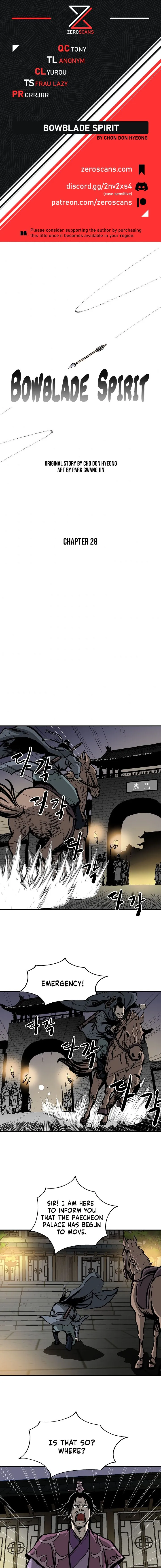 Read Bowblade Spirit chapter 28 image 0 on Lezhin