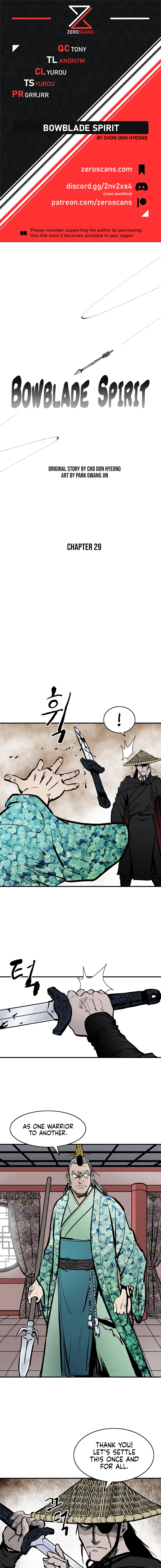Read Bowblade Spirit chapter 29 image 0 on Lezhin