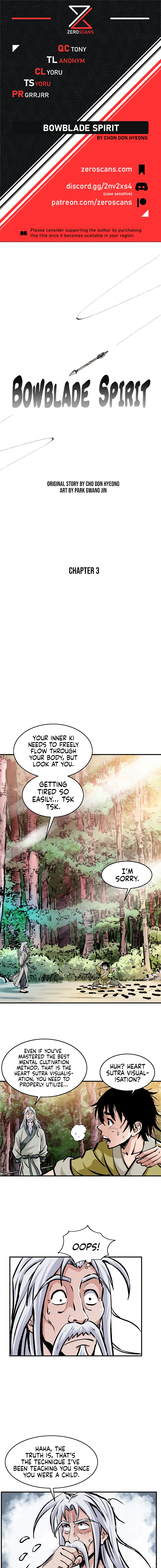 Read Bowblade Spirit chapter 3 image 0 on Lezhin