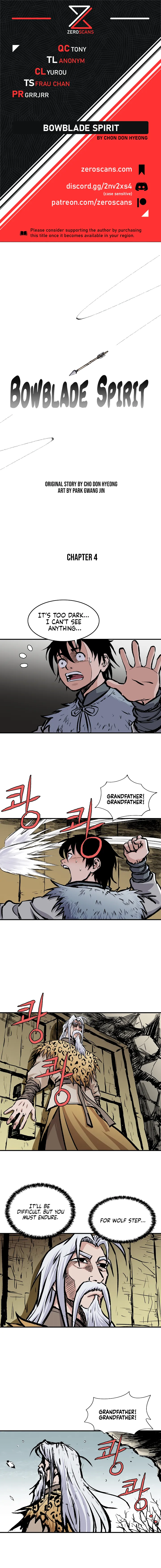 Read Bowblade Spirit chapter 4 image 0 on Lezhin