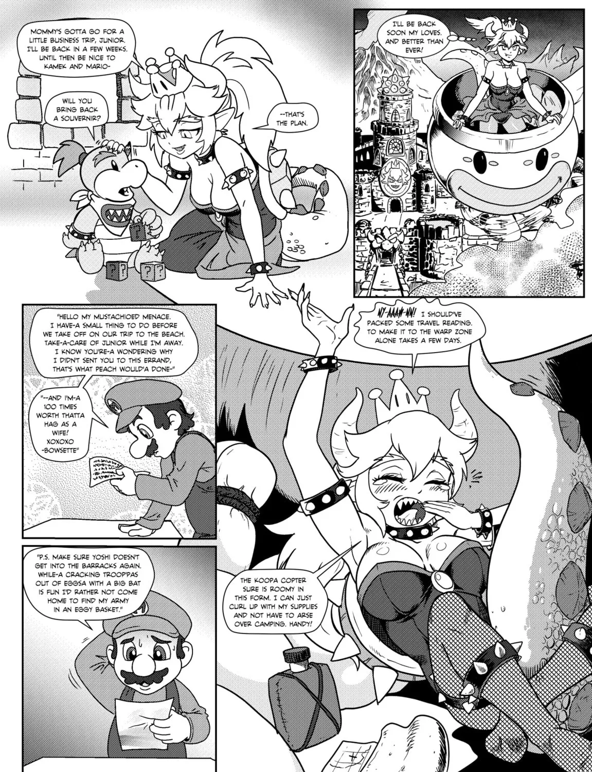 Read Bowsette Saga chapter 1 image 12 on Lezhin