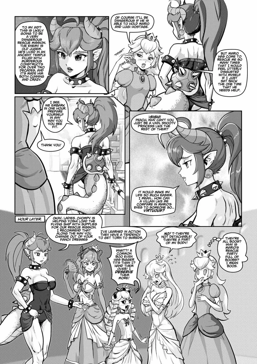 Read Bowsette Saga chapter 4 image 14 on Lezhin