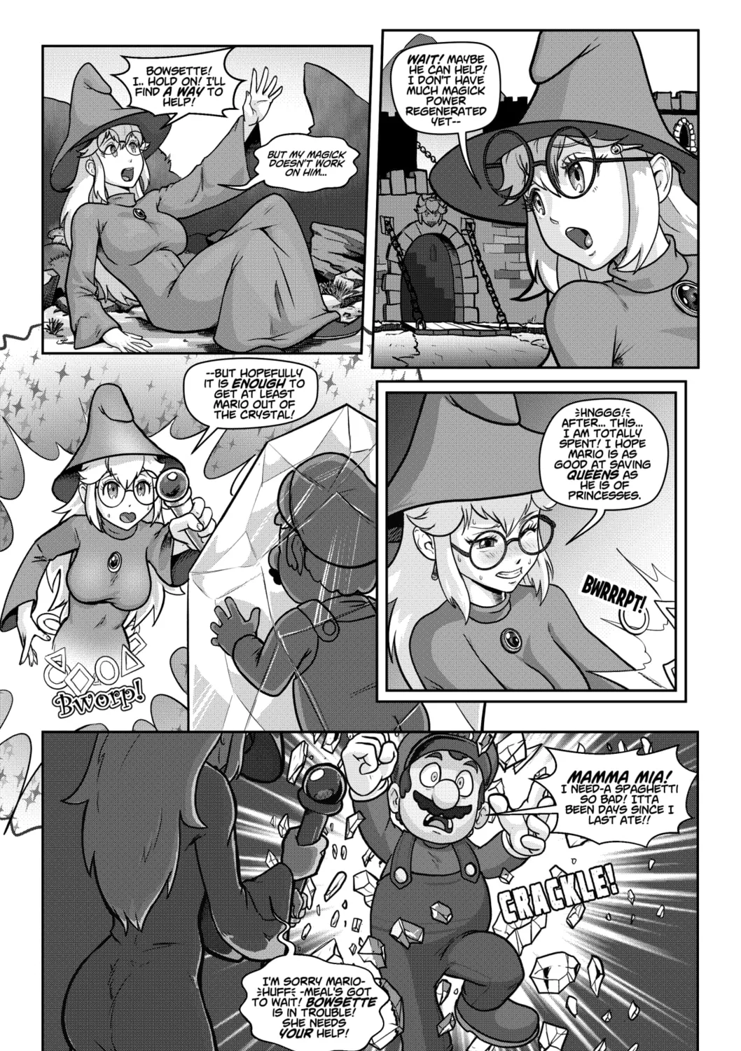 Read Bowsette Saga chapter 5 image 12 on Lezhin