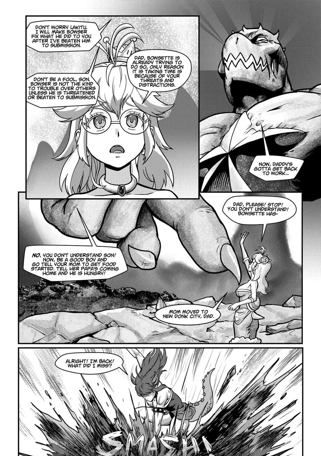 Read Bowsette Saga chapter 5 image 4 on Lezhin