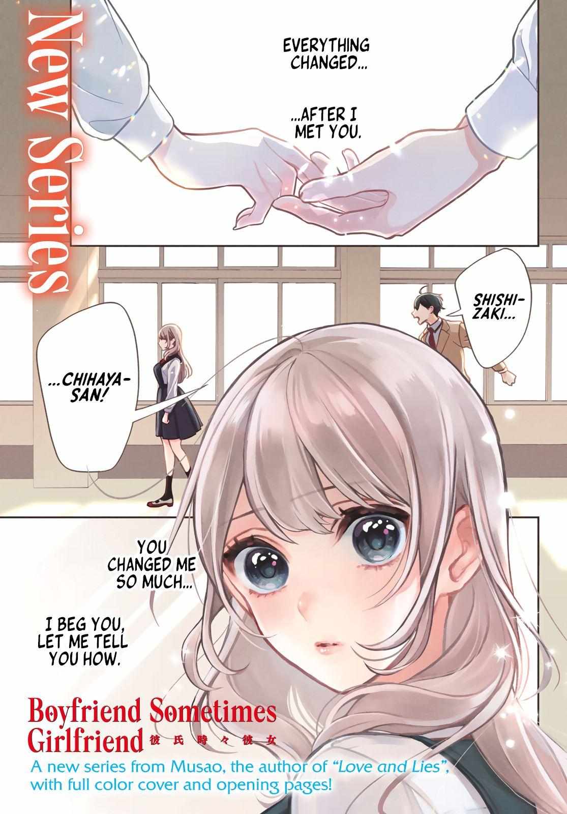 Read Boyfriend Sometimes Girlfriend chapter 1 image 2 on Lezhin