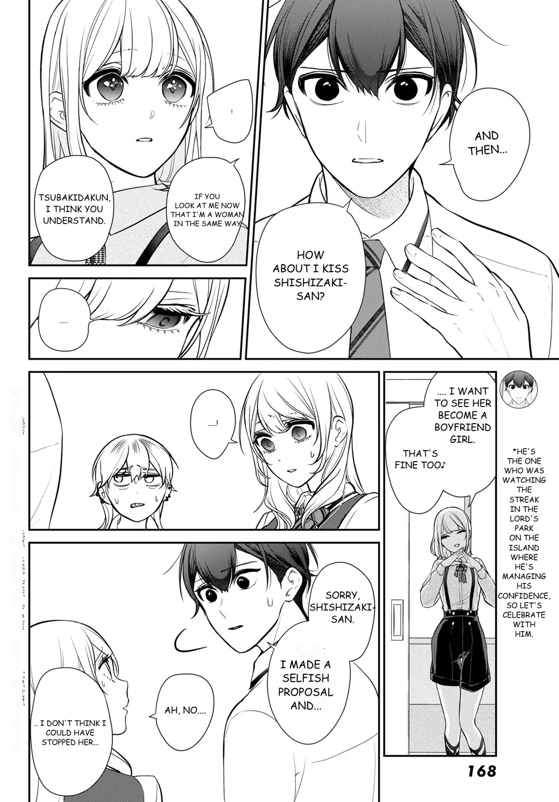 Read Boyfriend Sometimes Girlfriend chapter 5 image 1 on Lezhin